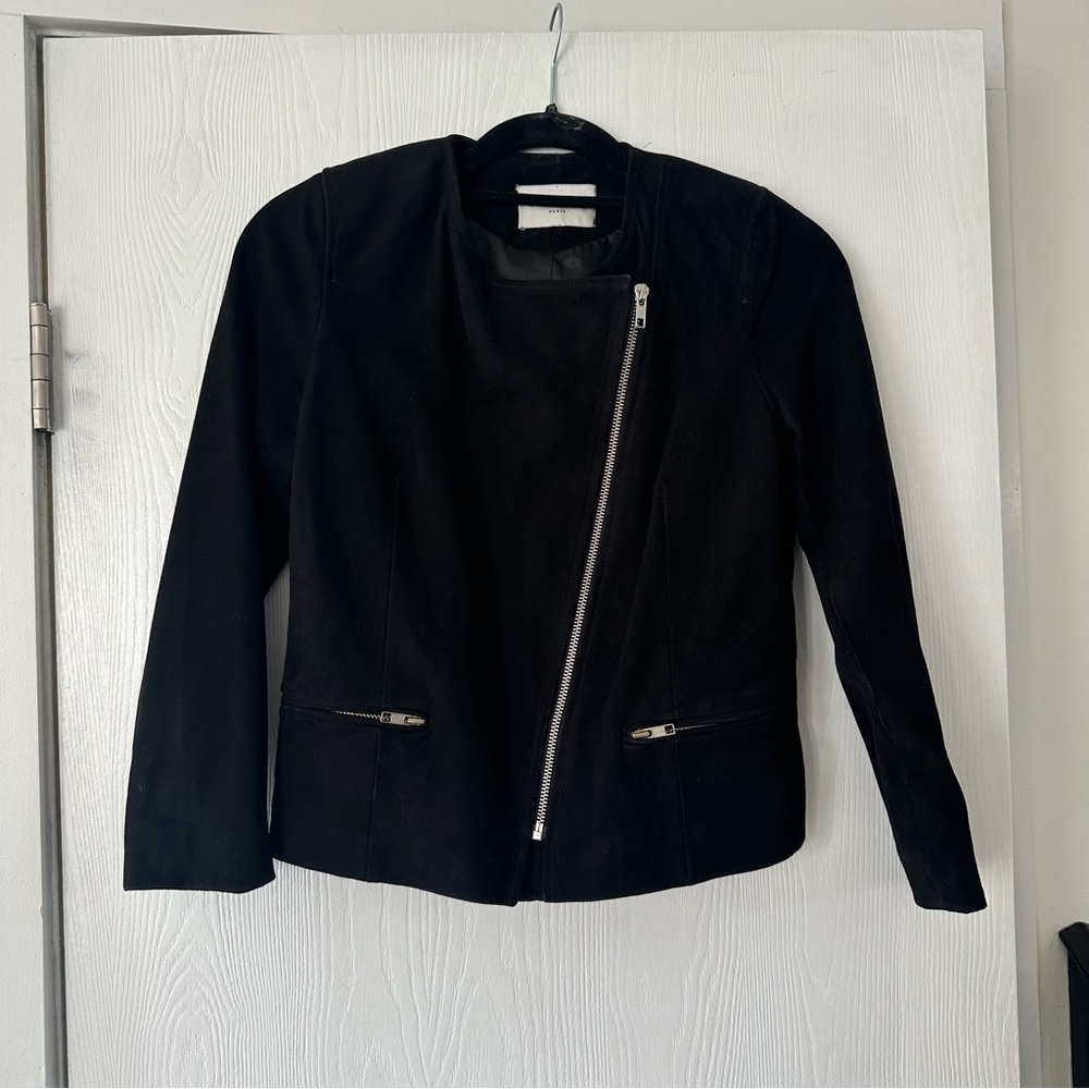 Sandro Jacket Genuine Leather